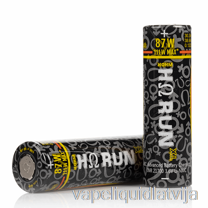 Hohm Tech Run Xl 21700 4007mah 30.3a Akumulators Viena Akumulatora Vape šķidrums